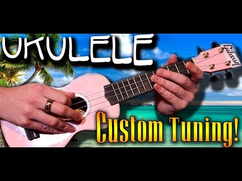 Online Ukulele Tuner - CUSTOM UKULELE Tuning  - G - B - E - A
