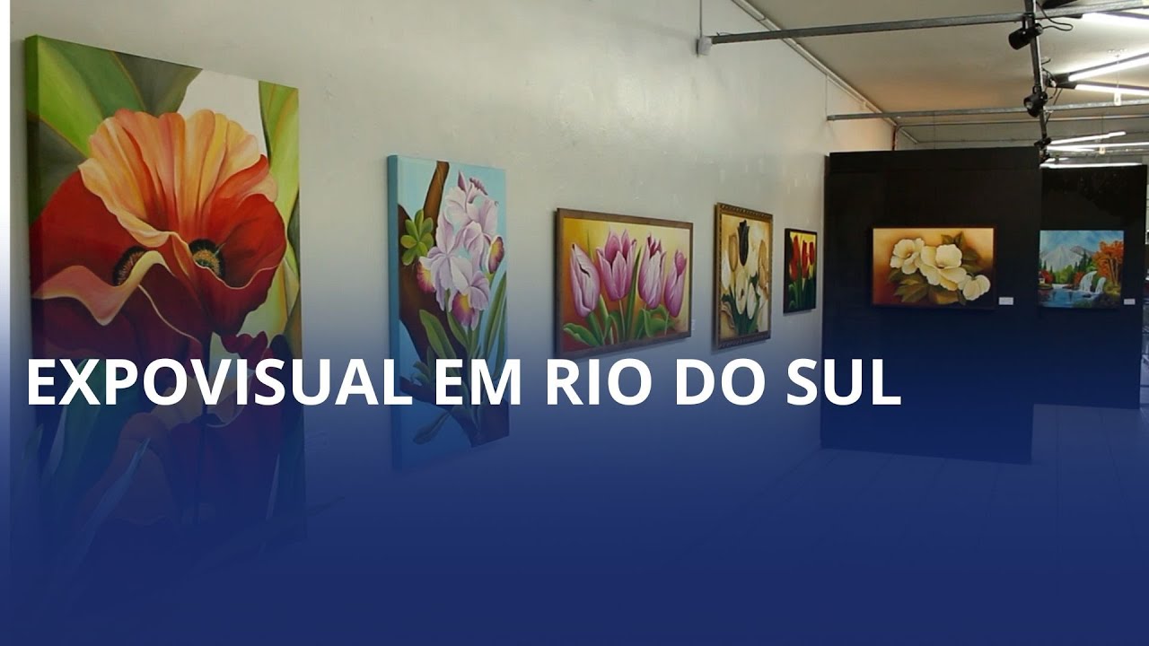 Alunos e professores expõem obras na Fundação Cultural de Rio do Sul