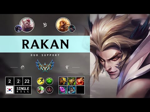 Rakan Support vs Leona: Vision Controller - KR Challenger Patch 14.15