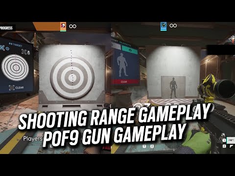LEAKED SHOOTING RANGE GAMEPLAY AND SENS POF9 GUN GAMEPLAY