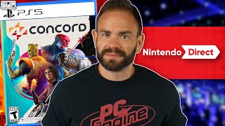 Sony's Concord Sees A Disastrous Launch + The Nintendo Direct Situation Gets Interesting | News Wave