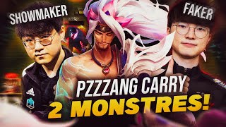 Pzzzang, Faker et Showmaker dans la même team! - Pandore Reacts Pzzzang Yasuo Yone KR