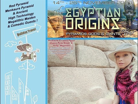 Unbelievable Menkaure & Red Pyramid Egypt Ancient Technology, Knobs, Fun & Megalithic Maiden 2019