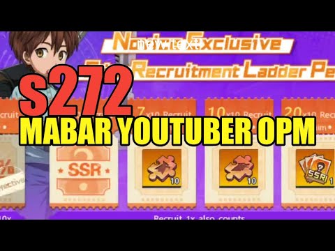 S272 : MABAR BARENG YOUTUBER OPM || One Punch Man The Strongest