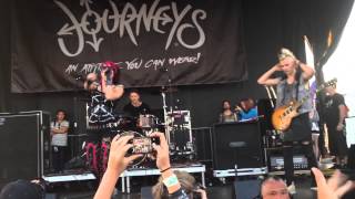 Icon For Hire - Up In Flames - Vans Warped Tour - Ventura, CA 6/21/15
