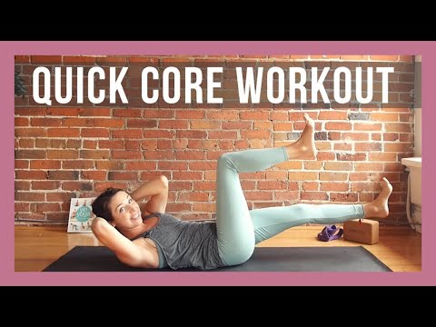 10 min Core Strength Yoga for Abs