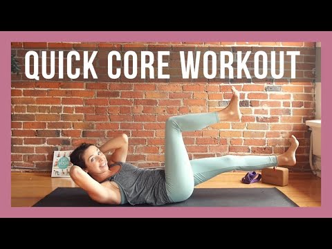 10 min Core Strength Yoga for Abs Video