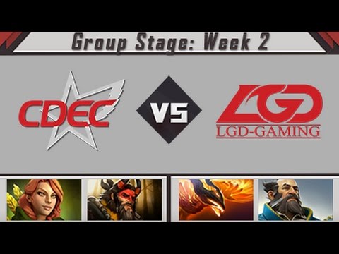 CDEC vs LGD Game 1 - DPL Season 3: Week 2 - @dragondropdota @SkimGaming