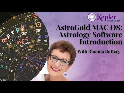AstroGold MAC OS: Astrology Software Introduction