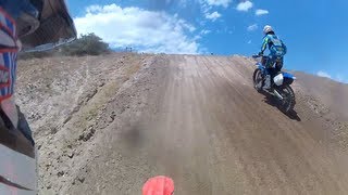 preview picture of video 'Helmet Cam - Gorman Motocross Race - Prospectors MC 2012 AMA So Cal MX'