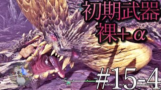 裸でネルギガンテに挑戦「完結編」 (９種の縛りでストーリークリア！)【MHWI】#15-4
