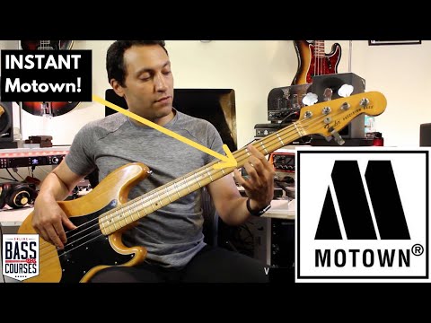 Learn This Simple Motown Bass Pattern