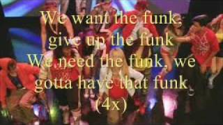 Give Up the Funk Glee Lyrics