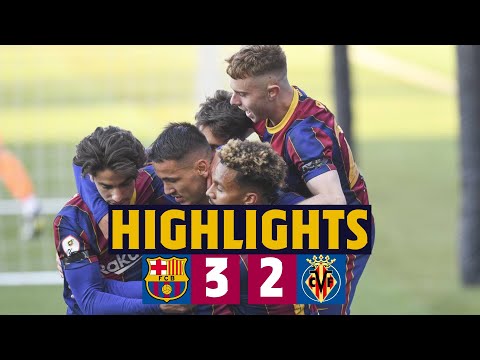 ⚽ HIGHLIGHTS | Barça B 3–2 Villarreal B | Hard-fought victory 💪🔥