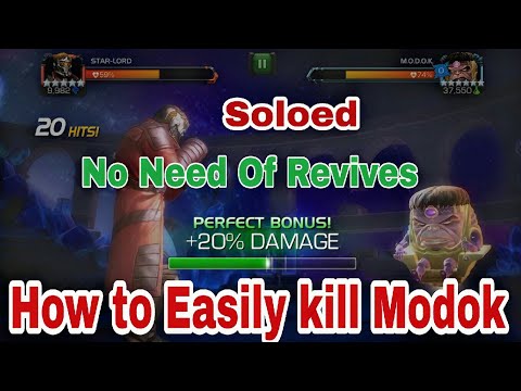 How to Kill Modok in Act 5.4.4 | Marvel Contest of Champions