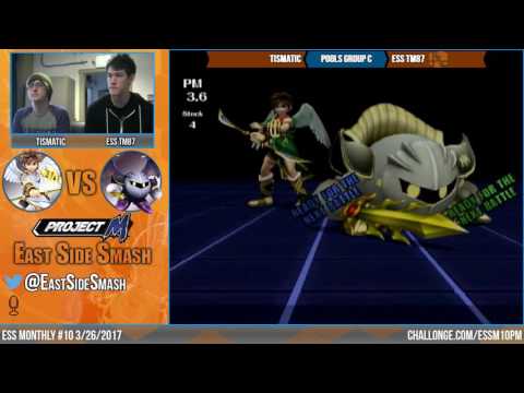 ESS Monthly #10: Tismatic (Pit, C. Falcon) VS ESS | TM87 (Meta Knight) - Pools - Project M