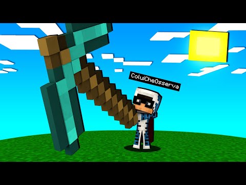 HO CRAFTATO IL PICCONE PIÙ GRANDE DI MINECRAFT - ITA