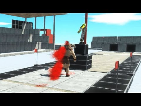 Machine Gun VS All Unit Fantasy - Animal Revolt Battle Simulator