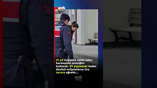 Yozgat'ta 87 yaşındaki kadın 21 yıl boyunca vefat eden kız kardeşinin 