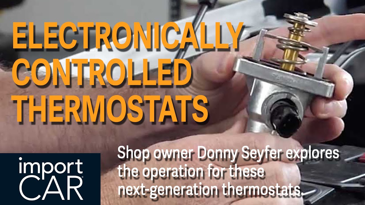 Electronically Controlled Thermostats