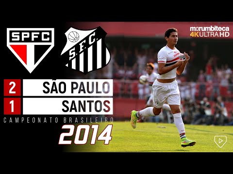 São Paulo 2x1 Santos - 2014 - PATO, KAKÁ E GANSO DÃO SHOW NO SANSÃO E TRICOLOR VENCE CLÁSSICO!