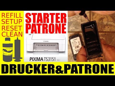 New Canon printer!!! Starter cartridges with low fill level?