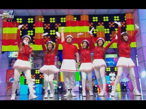 【TVPP】Crayon Pop - Bar Bar Bar with Kim Gura, 크레용팝 - 빠빠빠 with 김구라 @ 2013 MBC Entertainment Awards