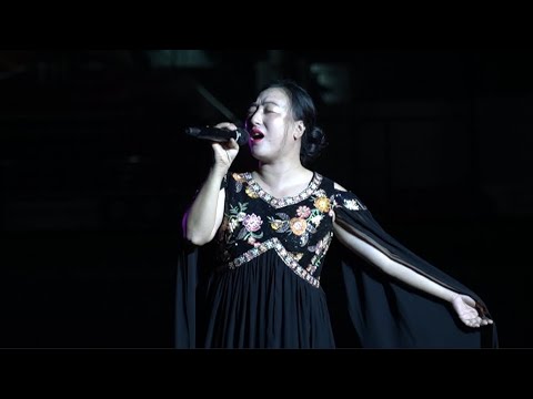 Mengu Suokhrie live performance at Dr. T. Ao Junior girls National Football Championship 2025-26