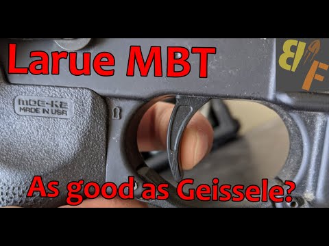 Larue MBT vs Geissele Triggers