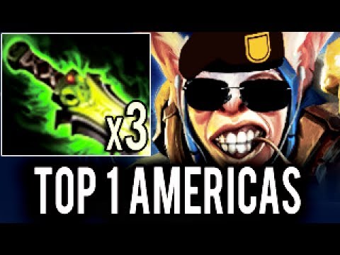 Abed TOP 1 AMERICAS Meepo - WTF New Epic Build Dota 2