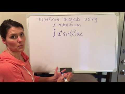 Indefinite Integral Using u - Substitution