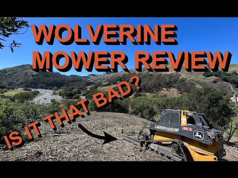 1st YouTube video about are wolverine skid steer attachments any good