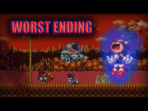 OMG THIS GAME IS AMAZING - Sonic.EXE Spirits of hell (Worst Ending)