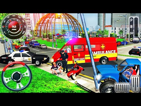 Ambulance Rescue Driver Simulator - Offroad Emergency Van Hero Doctor - Android GamePlay #2