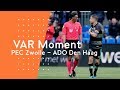 ARAG KNVB VAR Moment: Wel of geen buitenspel van PEC Zwolle?