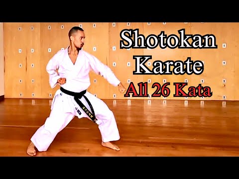 All 26 Shotokan Karate Kata 🥋⛩️
