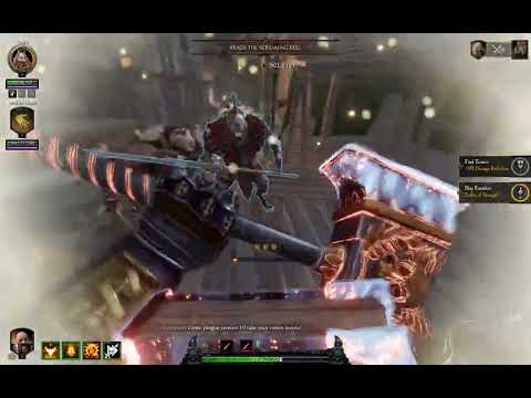 Vermintide 2 | Cataclysm 3 Deathwish Onslaught - Trio -  Melee only characters | Screaming Bell