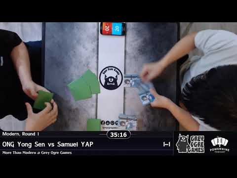 More Than Modern Round 1 - MonoG Tron vs MonoU Tron