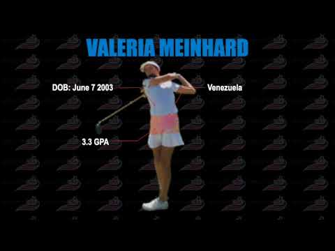 Women's Golf | Valeria Meinhard, Venezuela | Swing Video | Recruit 2021