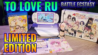 To Love Ru Darkness: Battle Ecstasy Limited Edition Unboxing &amp; Gameplay [PSVITA]