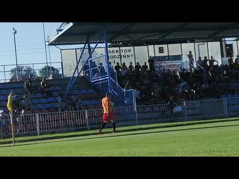 "Odra Wodzisław" - doping kibiców Odry w Wodzisławiu w meczu z Unia Książenice (01.08.2020)