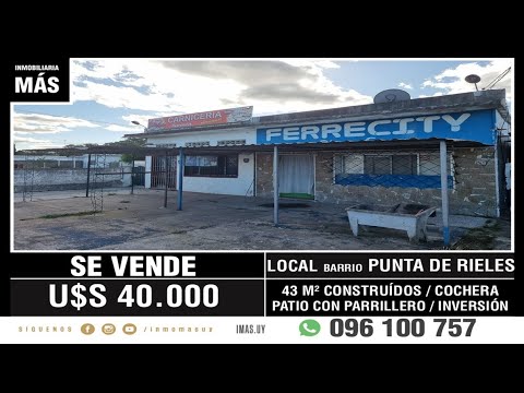 Video de YouTube - Local Comercial Punta de Rieles Montevideo iMas.uy G *