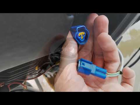 Easy DIY 2min: Trim & tilt switch Yamaha outboard engine replacement