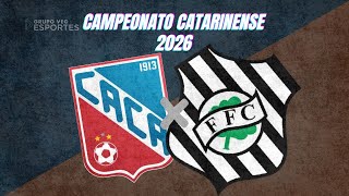 CARLOS RENAUX X FIGUEIRENSE - AO VIVO