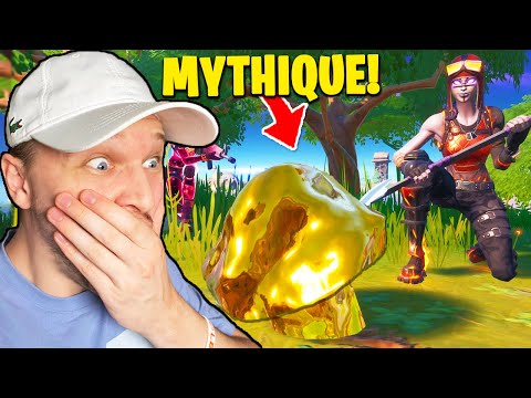 🔥 NOUS AVONS TROUVÉ LE CHAMPIGNON MYTHIQUE ! Record FRANÇAIS (0.0001% de chance) FORTNITE