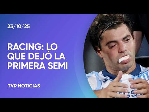 Aside from Sosa's injury, Racing maintains its hopes of reaching the Cup final.