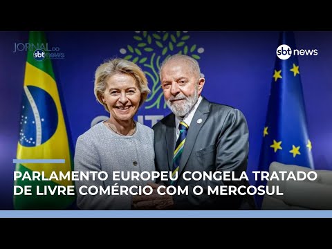 UE pede análise judicial e paralisa acordo com o Mercosul | #JornaldoSBTNews