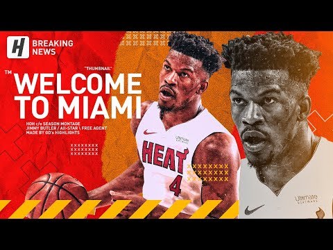Jimmy Butler Traded to Miami HEAT! BEST Highlights & Moments from 2018-19 NBA Season! Video