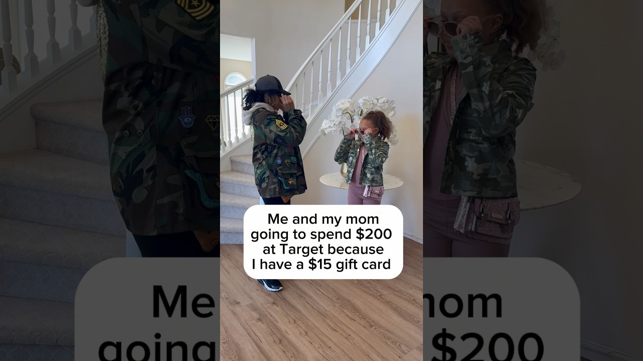 When My Mom Takes Me On A Shopping Spree #shorts #trending #relatable