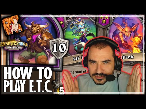 A LUCKY E.T.C. IS UNSTOPPABLE! - Hearthstone Battlegrounds